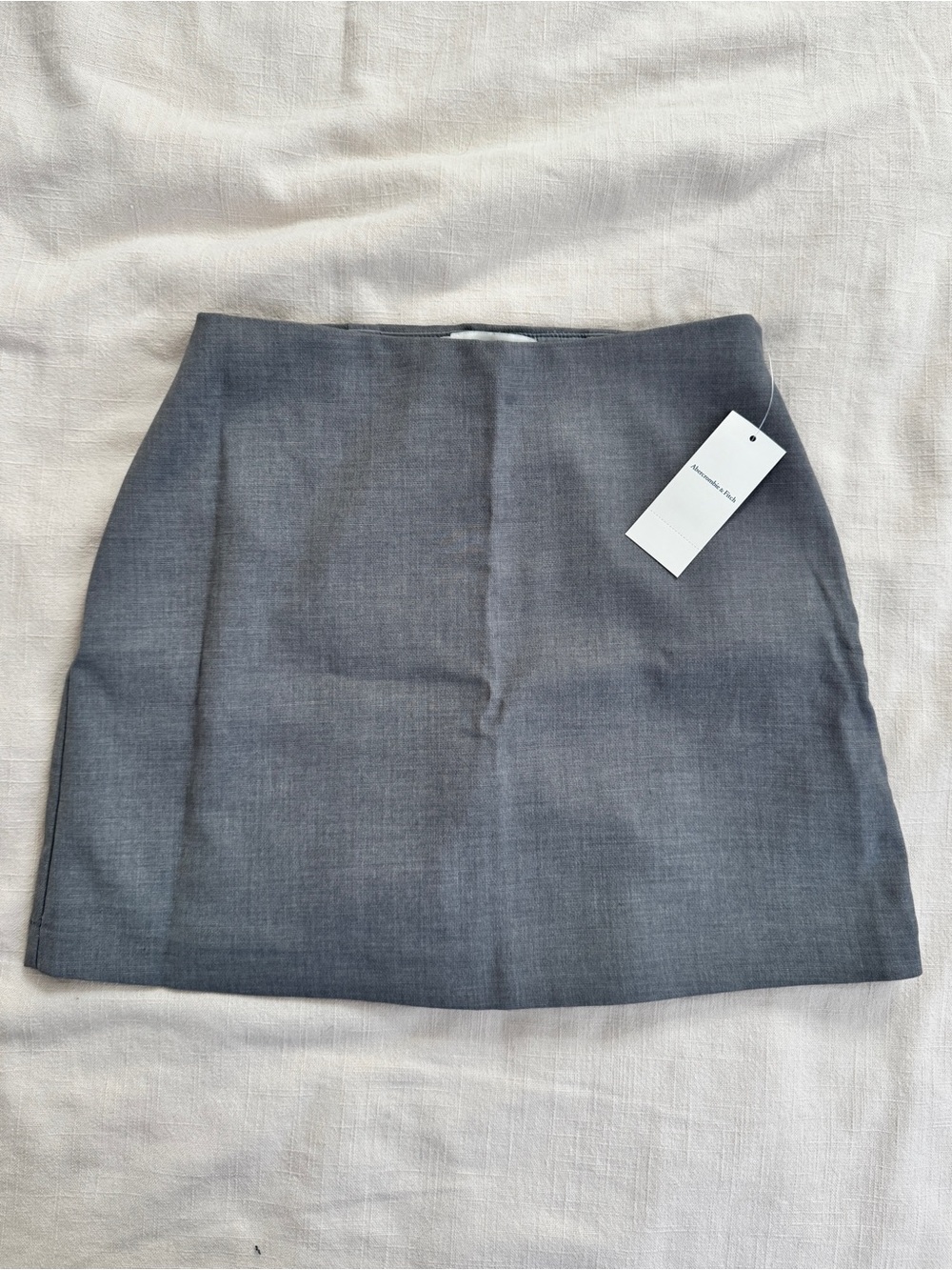NWT A&F ‘Scarlett Mini Skort’ - Heather Grey, XXS